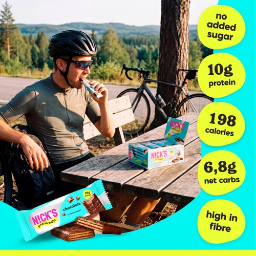 Nick's Chocolate Protein Wafer 40g