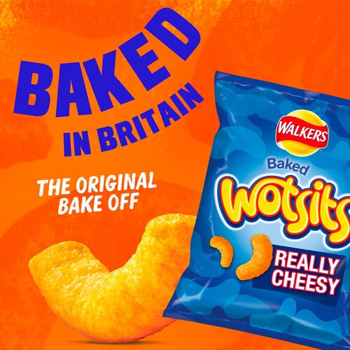 Walkers Wotsits Really Cheesy Multipack Snacks Crisps