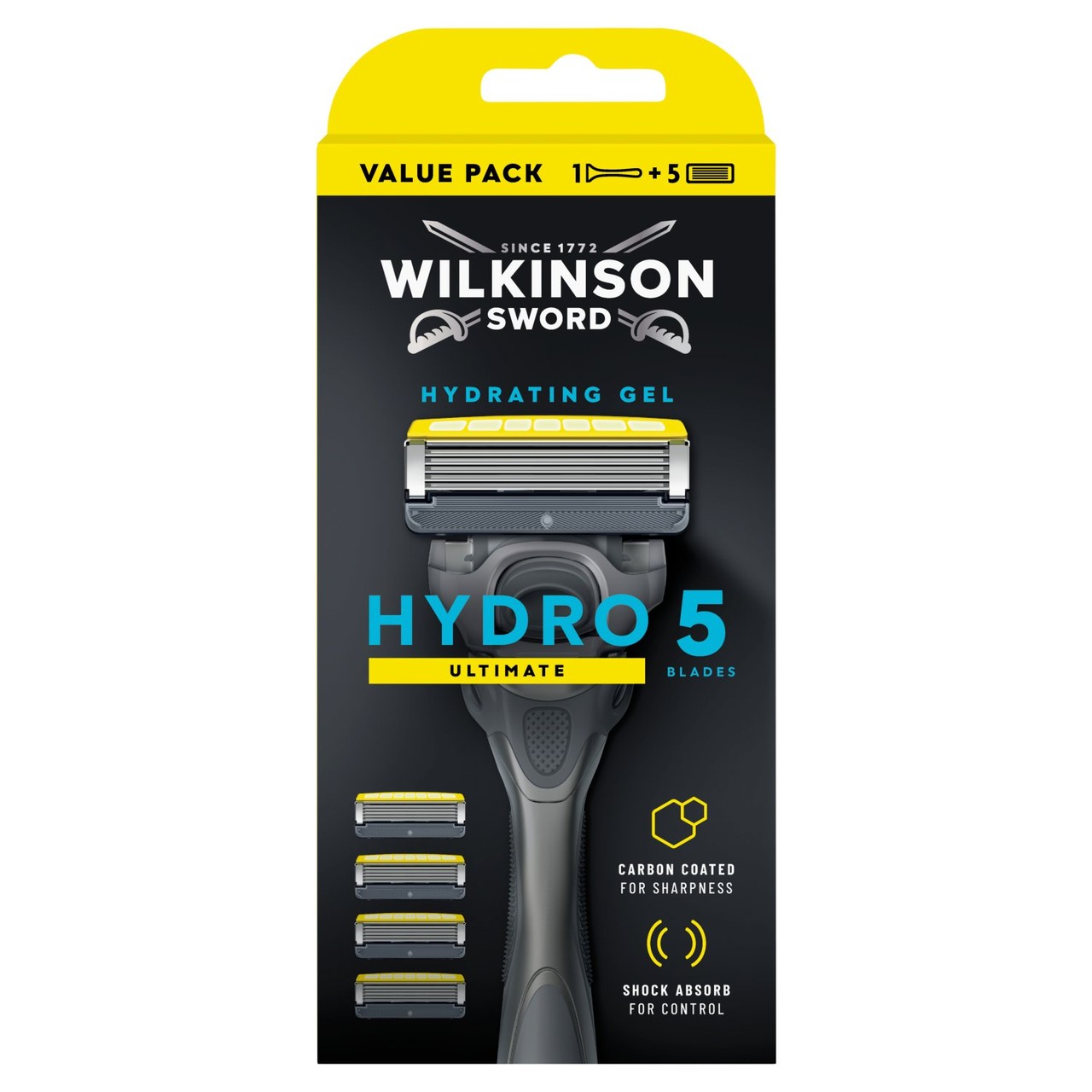 Wilkinson Sword 5 Hydrating Gel Hydro Ultimate Blades