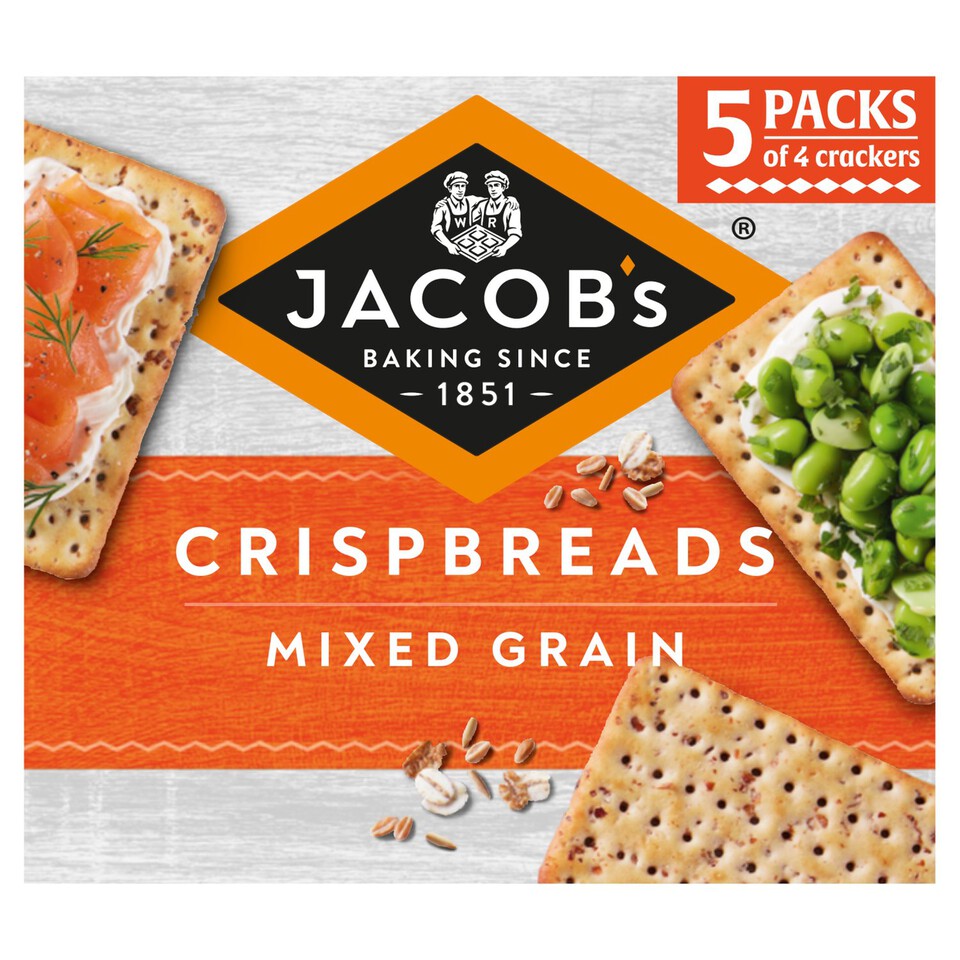 Jacob's Crispbreads Mixed Grain Crackers Morrisons Online Groceries