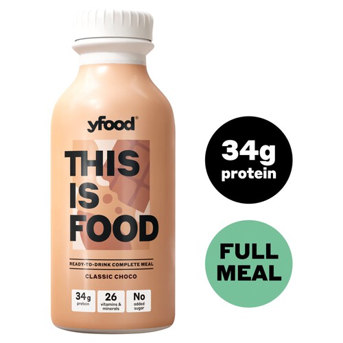 Yfood Ready To Drink Complete Meal Classic Choco