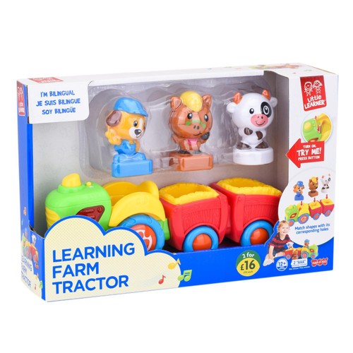 Little Learner Preschool Farm Tractor