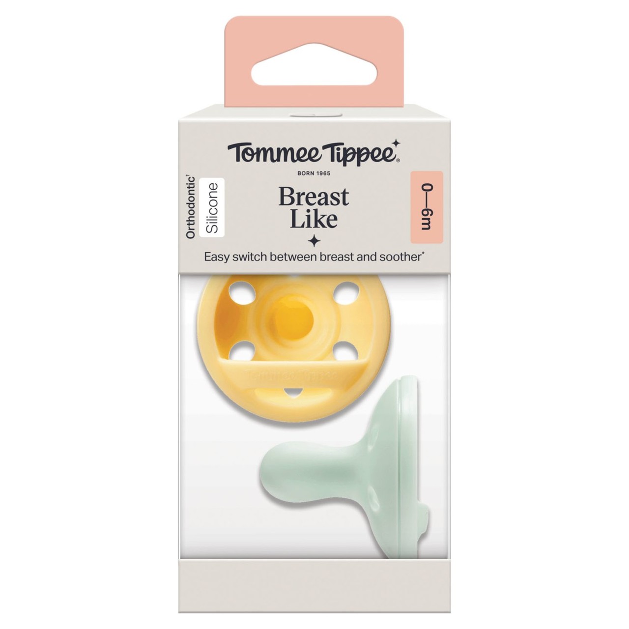 Tommee Tippee Breast-Like Soother 0-6 Months