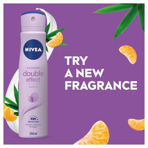 NIVEA Double Effect 48h Anti-Perspirant Deodorant Spray