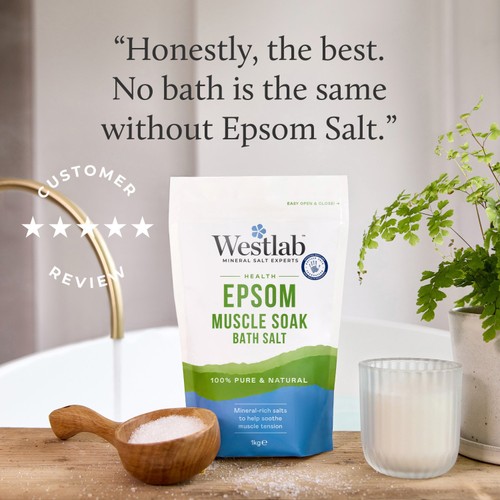Westlab Epsom Bath Salt 1kg