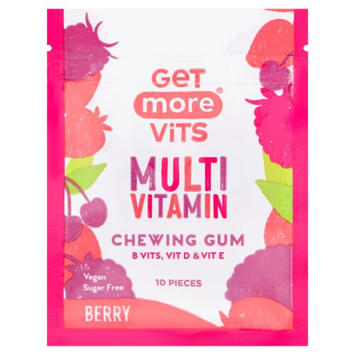 Get More Vits Multivitamin Berry Chewing Gum