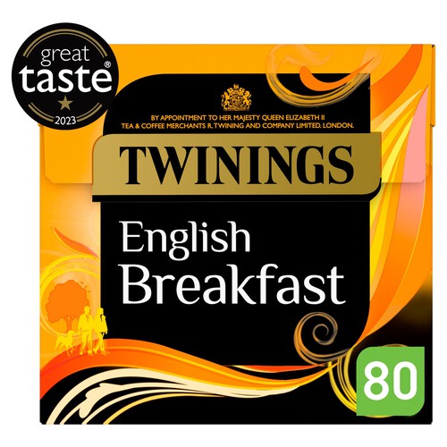 Twinings Breakfast Tea 80 Bags