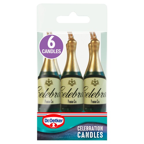 Dr. Oetker 6 Celebration Candles