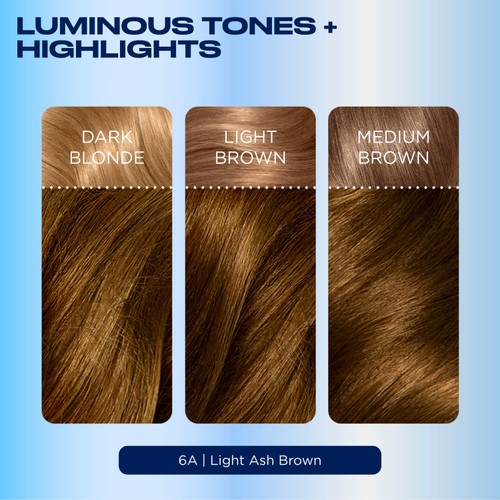Clairol Nice'n Easy Creme Permanent Hair Dye - 6a Light Ash Brown