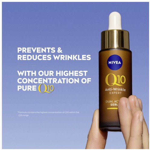 NIVEA Q10 Anti Wrinkle Expert Dual Action Serum