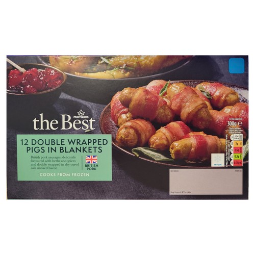 Morrisons The Best Double Wrapped Pigs In Blankets 300g