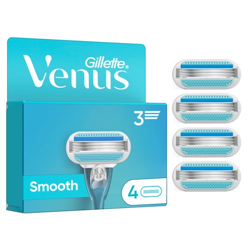 Venus Smooth Razor Blades Refills 4 Pack