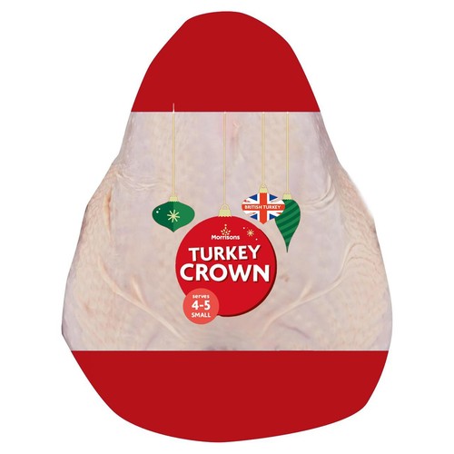 Morrisons Frozen Small Basted Turkey Crown 1.5-1.99 kg