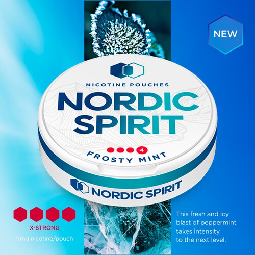 Nordic Spirit Frosty Mint Extra Strong 20mg