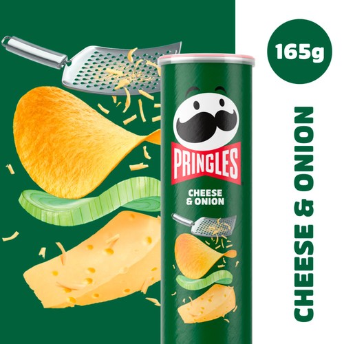 Pringles Cheese & Onion 165g