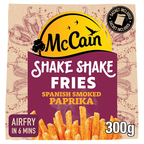 McCain Shake Shake Spanish Smoked Paprika Fries 