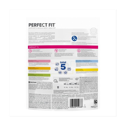 Perfect Fit Advanced Nutrition Adult Complete Dry Cat Food Salmon