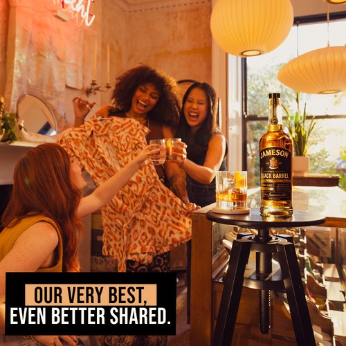 Jameson Black Barrel Triple Distilled Irish Whiskey