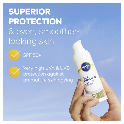 Nivea Sun Breathable UV Face Specialist 2in1 Primer Serum SPF 30ML