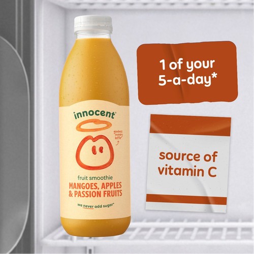 Innocent Mangoes Passion Fruits & Apples Smoothie 