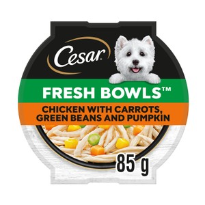 Cesar Fresh Bowl Adult Wet Dog Food with Duck in Gravy 85g