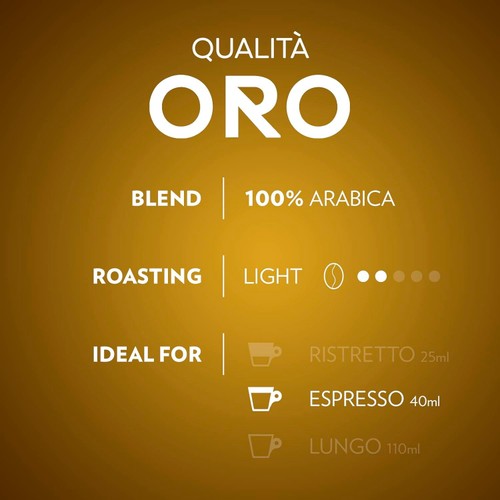 Lavazza Qualita Oro Nespresso Compatible Capsules x 10