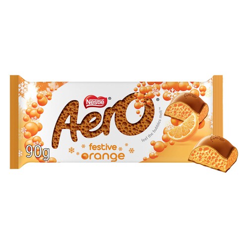 Aero Festive Orange Chocolate Sharing Bar 