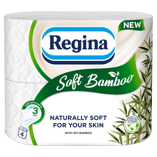 Regina Soft Bamboo Toilet Tissue Roll