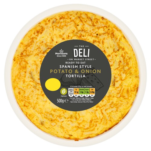 Morrisons Tortilla With Onion