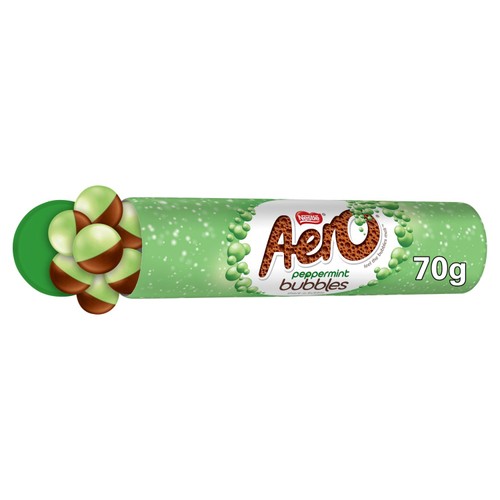 Aero Bubbles Peppermint Chocolate Giant Tube 70g