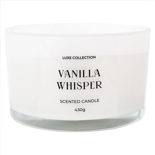 Nutmeg Vanilla Whisper Multi Wick Candle