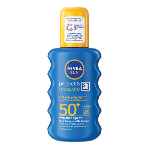 NIVEA SUN Protect & Moisture 50+ Sun Spray