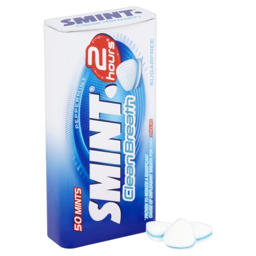 Smint Sugarfree 2 Hours Clean Breath 50 Mints
