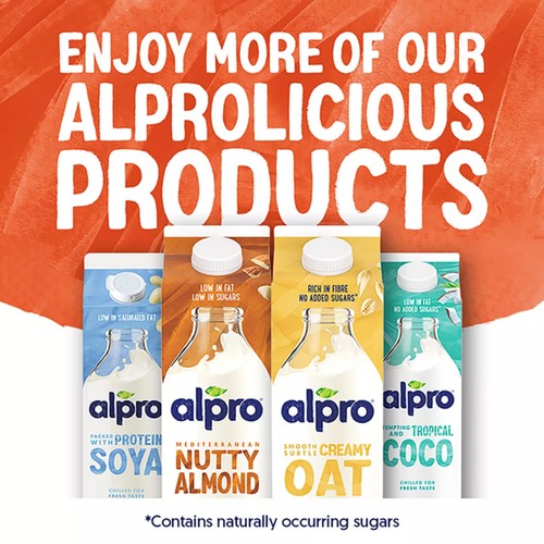 Alpro No Sugars Soya Chilled 1L