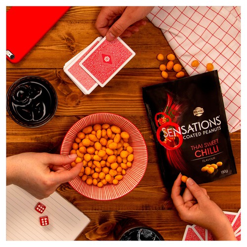 Walkers Sensations Thai Sweet Chilli Coated Sharing Peanuts