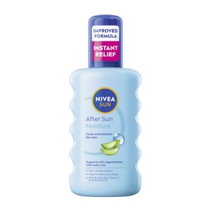 Nivea Sun After Sun Moisturising Soothing Spray Lotion 200Ml