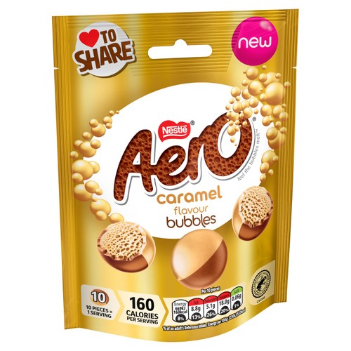 Aero Bubble Caramel Pouch 