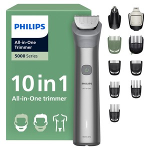 Philips Series 5000 All-In-One Trimmer Multigroom, 10-In-1