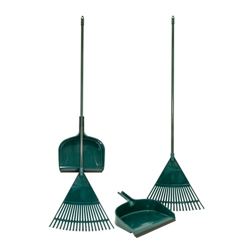 Charles Bentley Garden Rake & Jumbo Dustpan