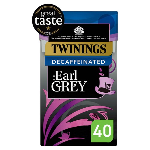 Twinings Earl Grey Decaf 40 Tea Bags