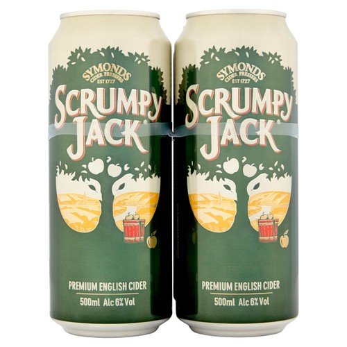 Scrumpy Jack Cider   4 x 500ml
