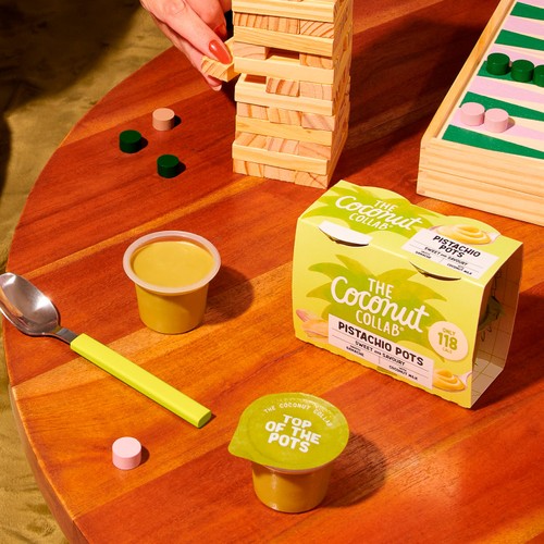 The Coconut Collab Pistachio Pots 4 x 45g