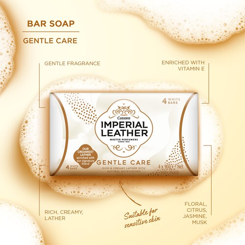 Imperial Leather Bar Soap Gentle Care 