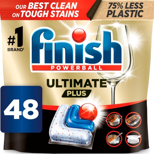 Finish Ultimate Plus Regular Dishwasher Tablets