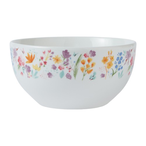 Floral Stripe Dinner Set