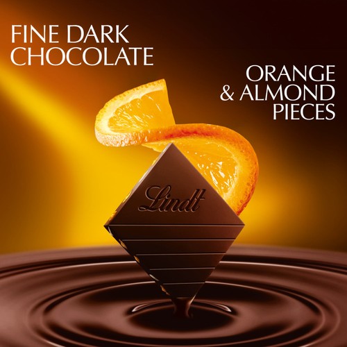Lindt Excellence Dark Orange Chocolate Bar 100g