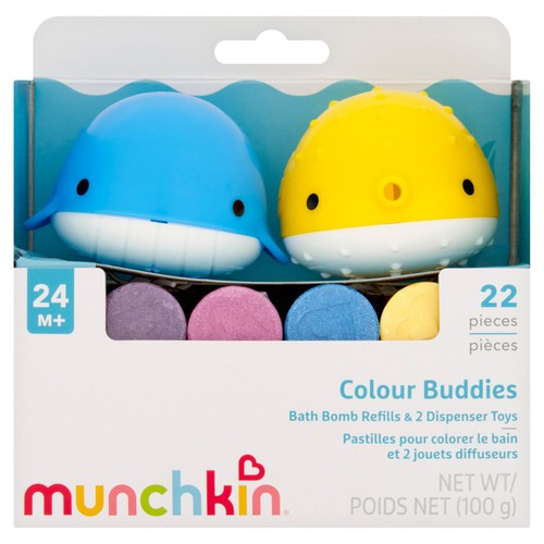 Munchkin Colour Buddies Bath Set