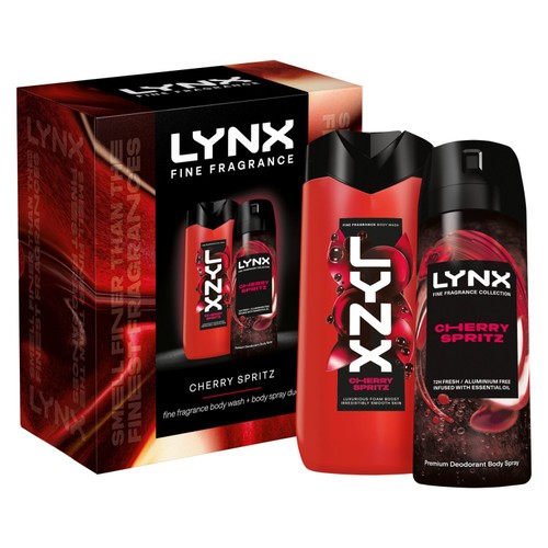 Lynx Fine Fragrance Cherry Spritz Duo Gift Set