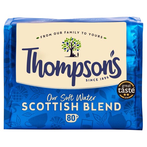 Thompson's Scottish Blend 80 Tea Bags 