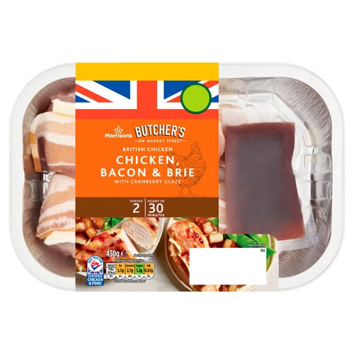 Morrisons Chicken Breast With Bacon And Brie 